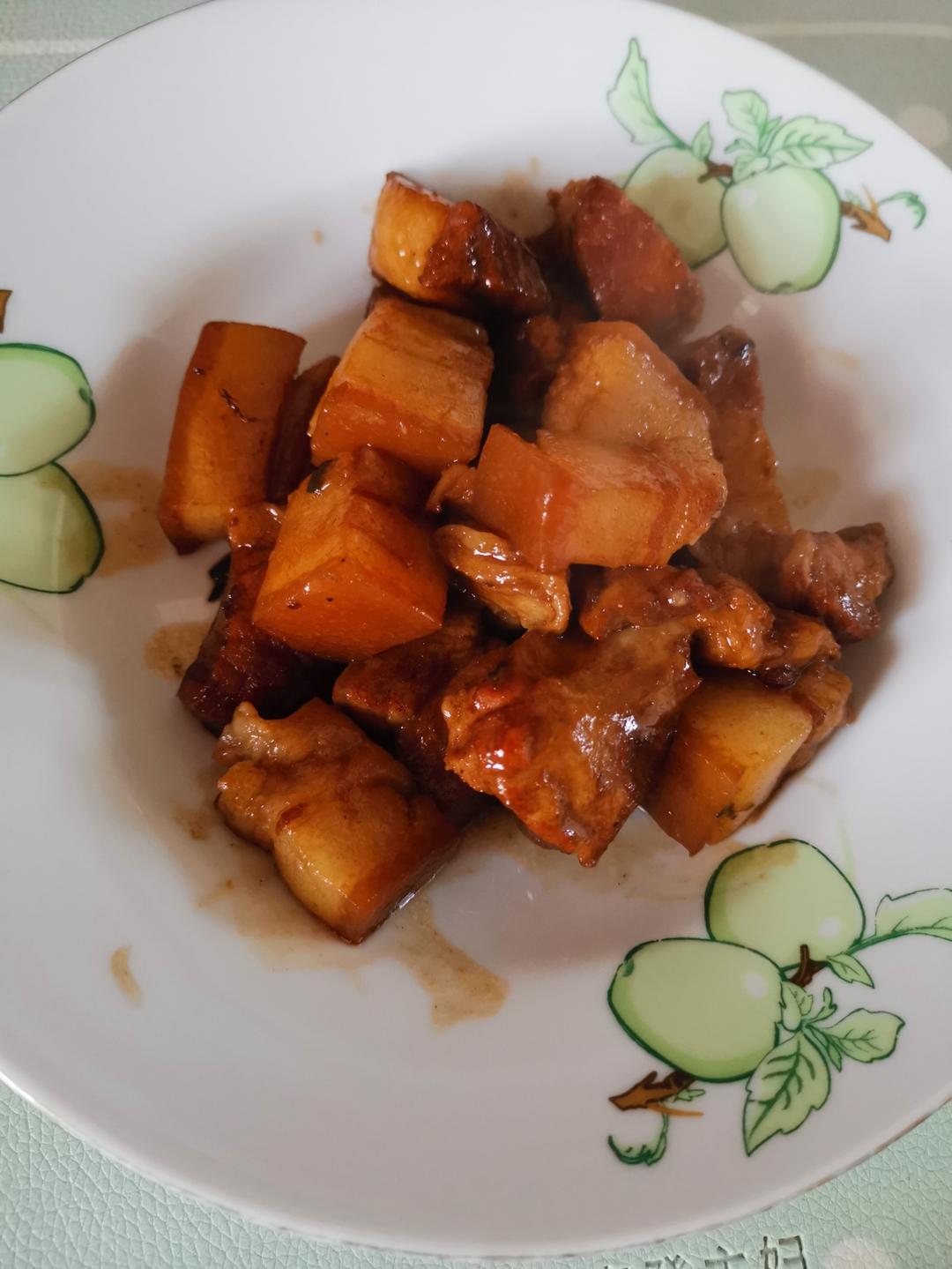 不焯水不放油的家常红烧肉