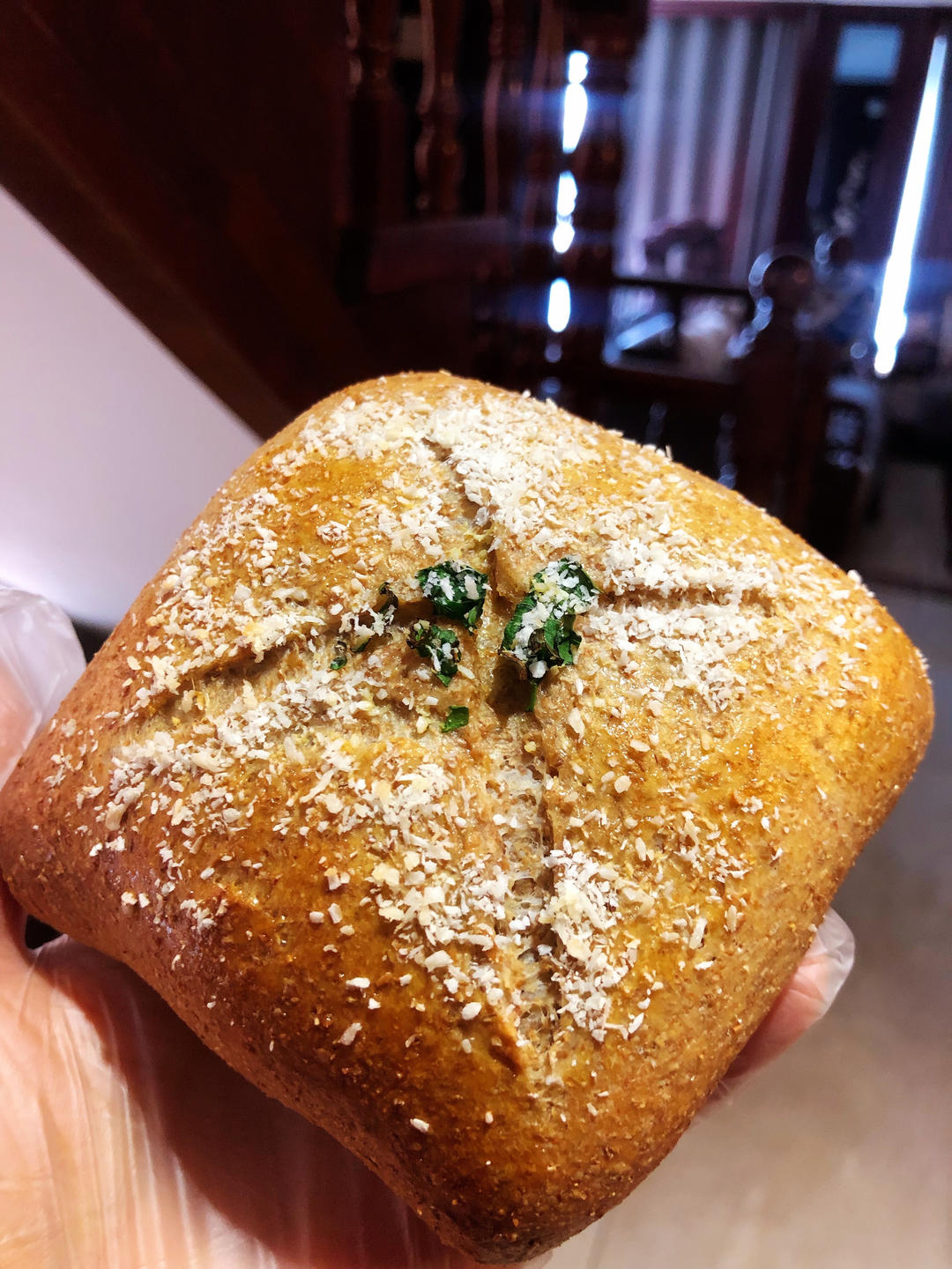 芝士熏鸡面包（万用方子）