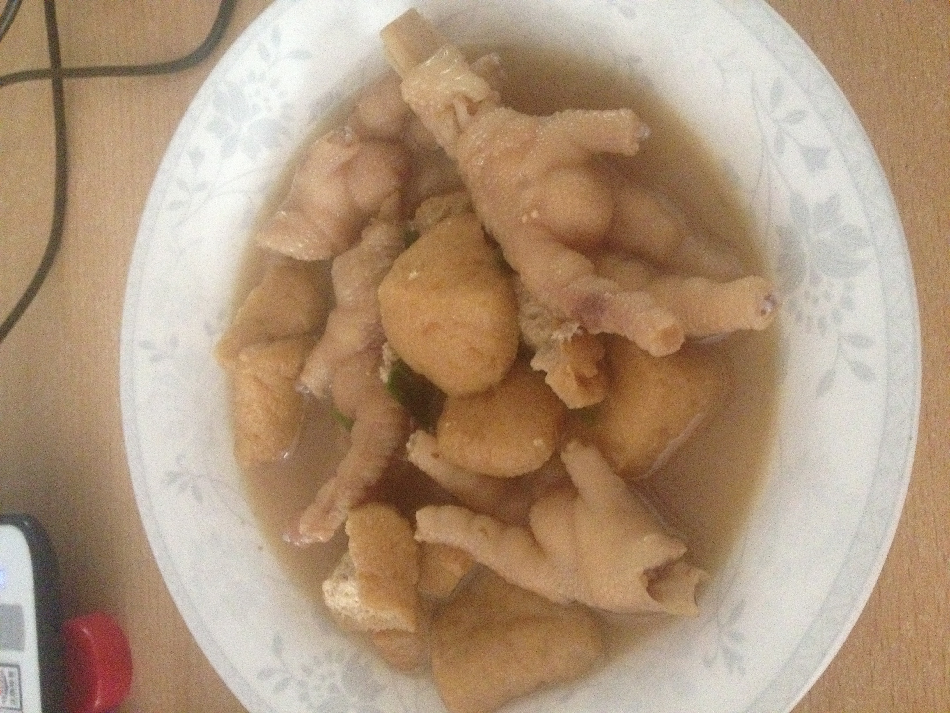 秘制红烧鸡爪