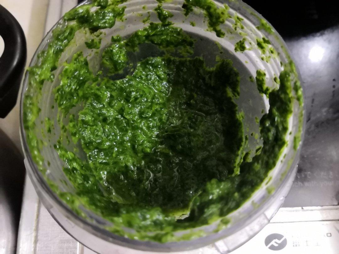 冷冻smoothie菠菜泥