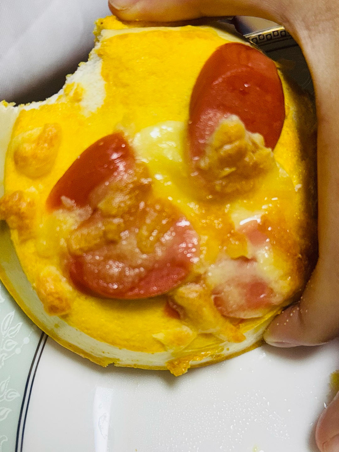 论馒头的花样吃法「酥脆小披萨」