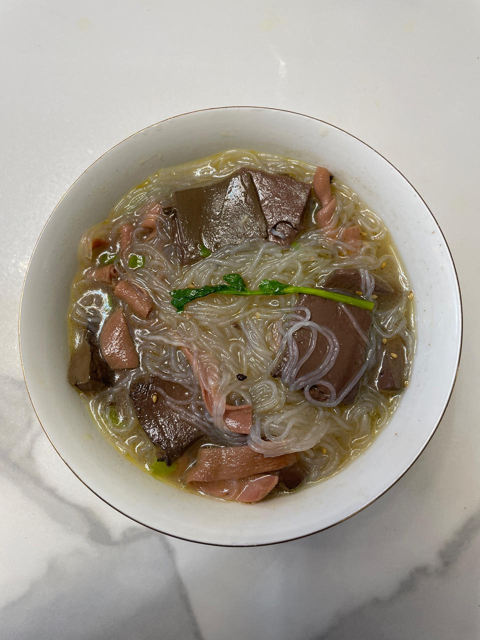 在家也能吃到回味无穷的鸭血粉丝汤