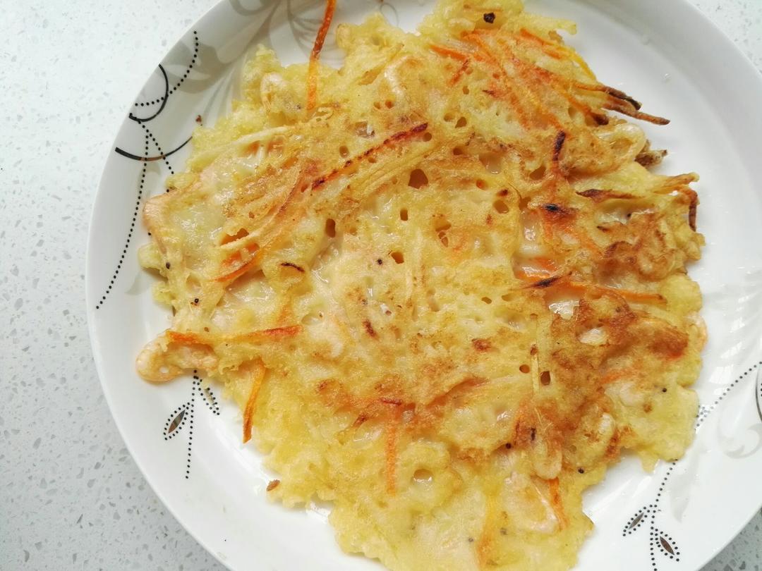 胡萝卜鸡蛋饼