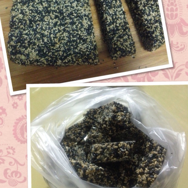 黑芝麻糖