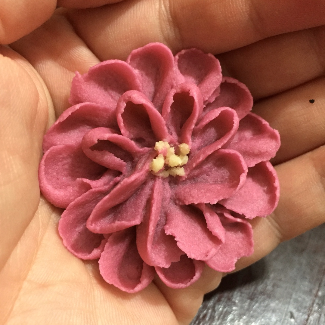 烤豆沙玫瑰花—来自韩国的美食
