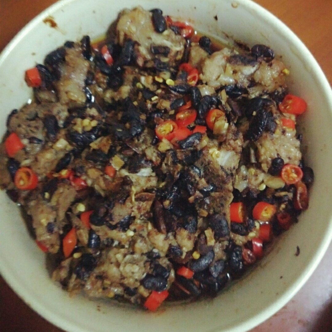 豆豉辣椒蒸排骨