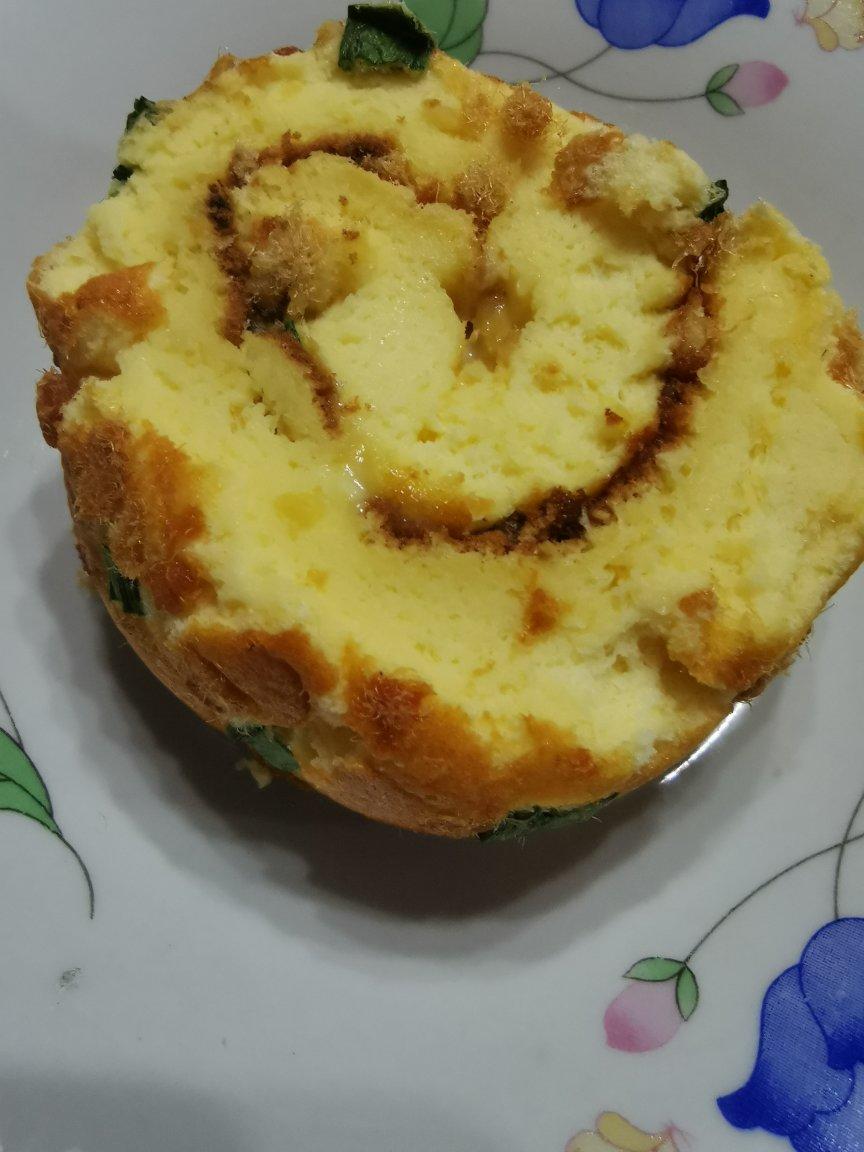 香葱肉松卷 蛋糕卷-无敌美味