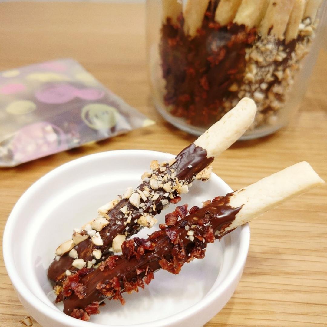 巧克力随心饼干棒
