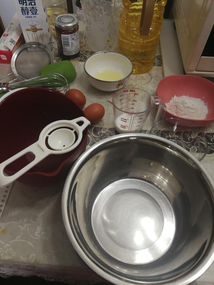 纯奶手撕吐司的做法 步骤1