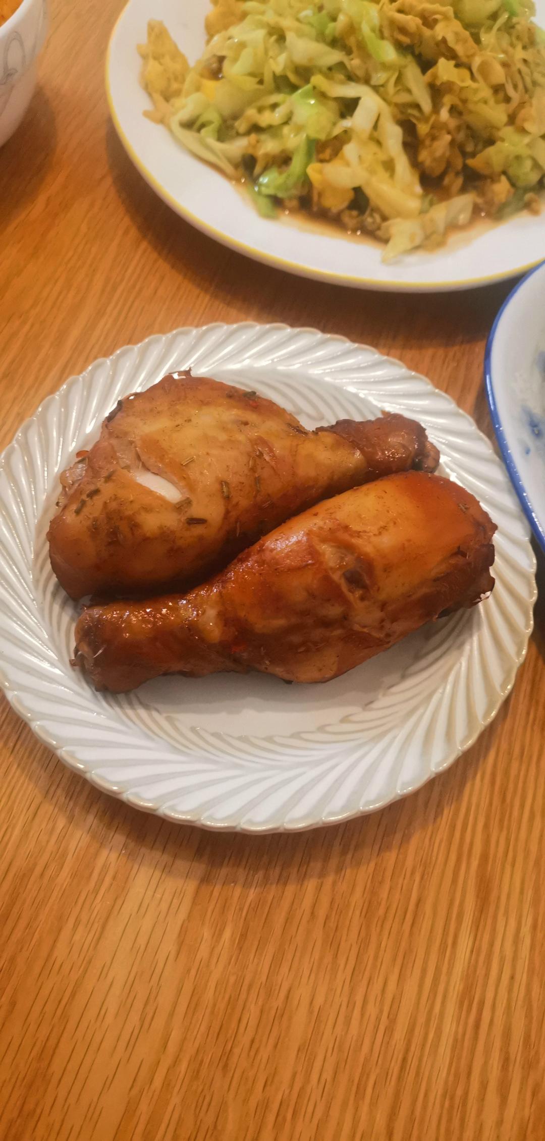 小朋友都爱的 超级简单的 奥尔良烤鸡腿