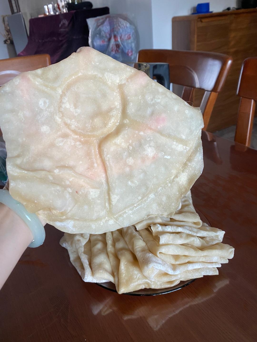 卷菜我最爱水烙馍（河南人最后的倔强👀）