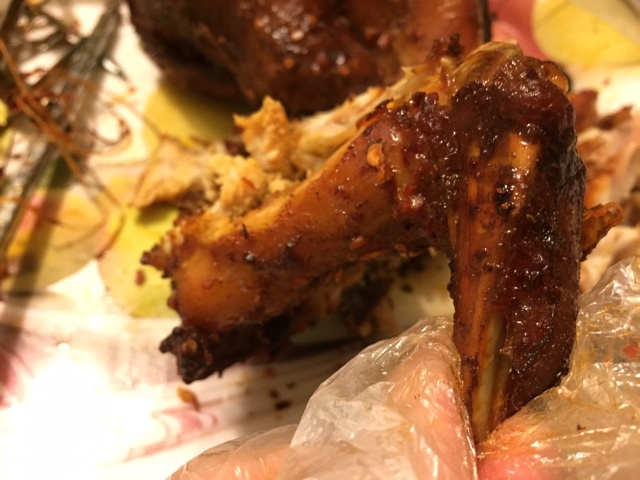 香辣孜然烤兔腿