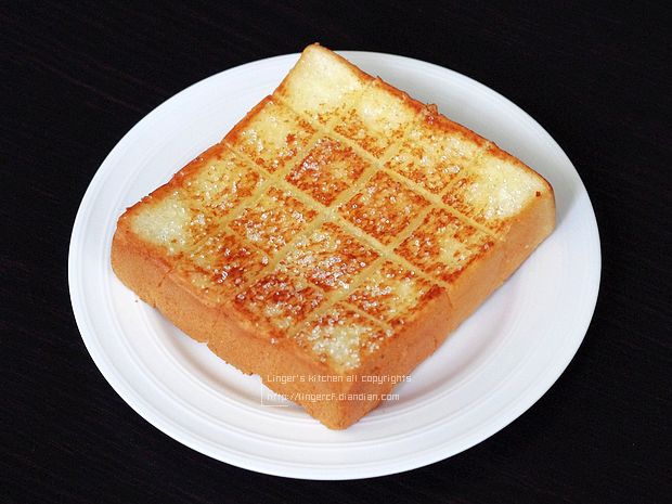 黄油砂糖吐司（平底锅版）