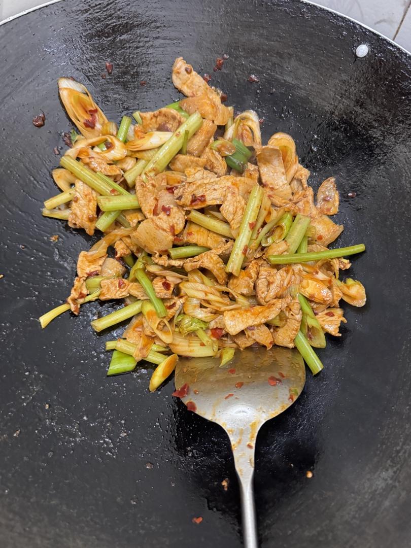 蒜苗回锅肉——经典川菜