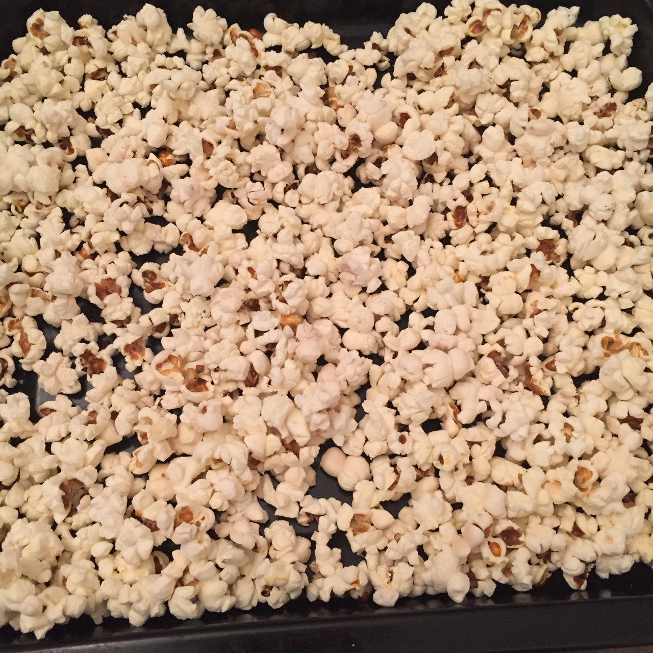 无油烤箱爆米花