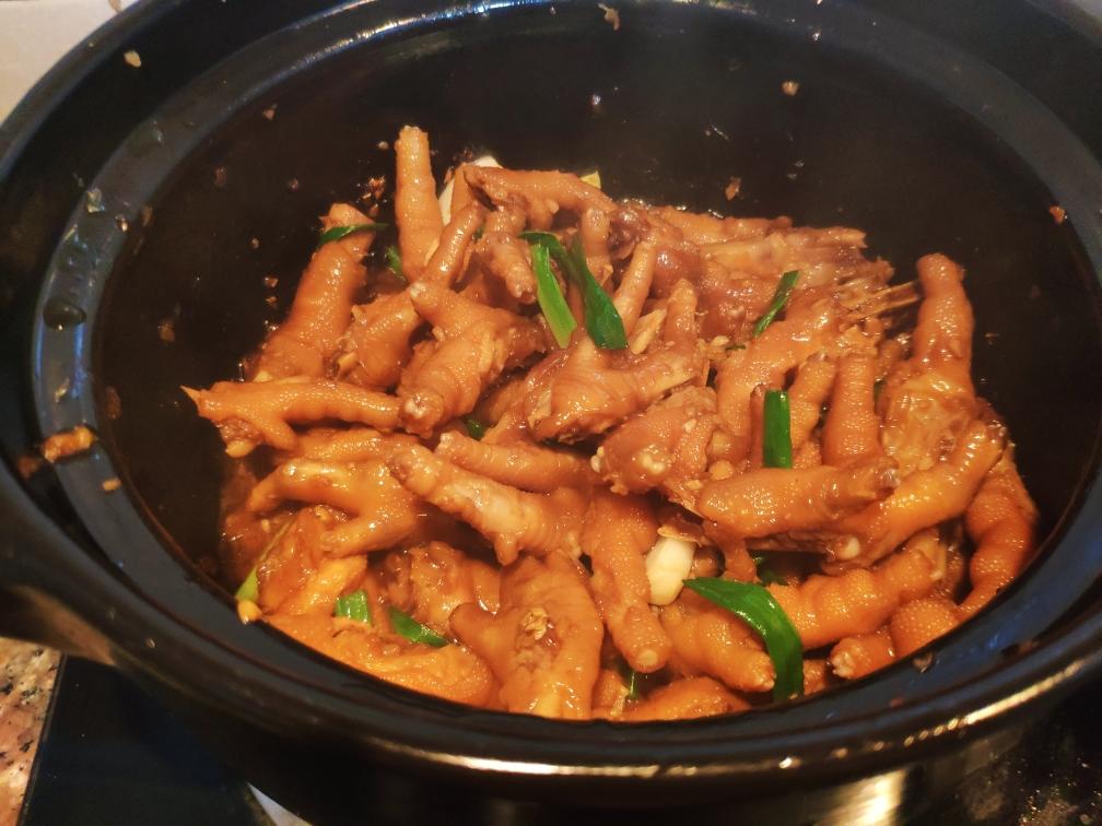 沙姜鸡脚的做法