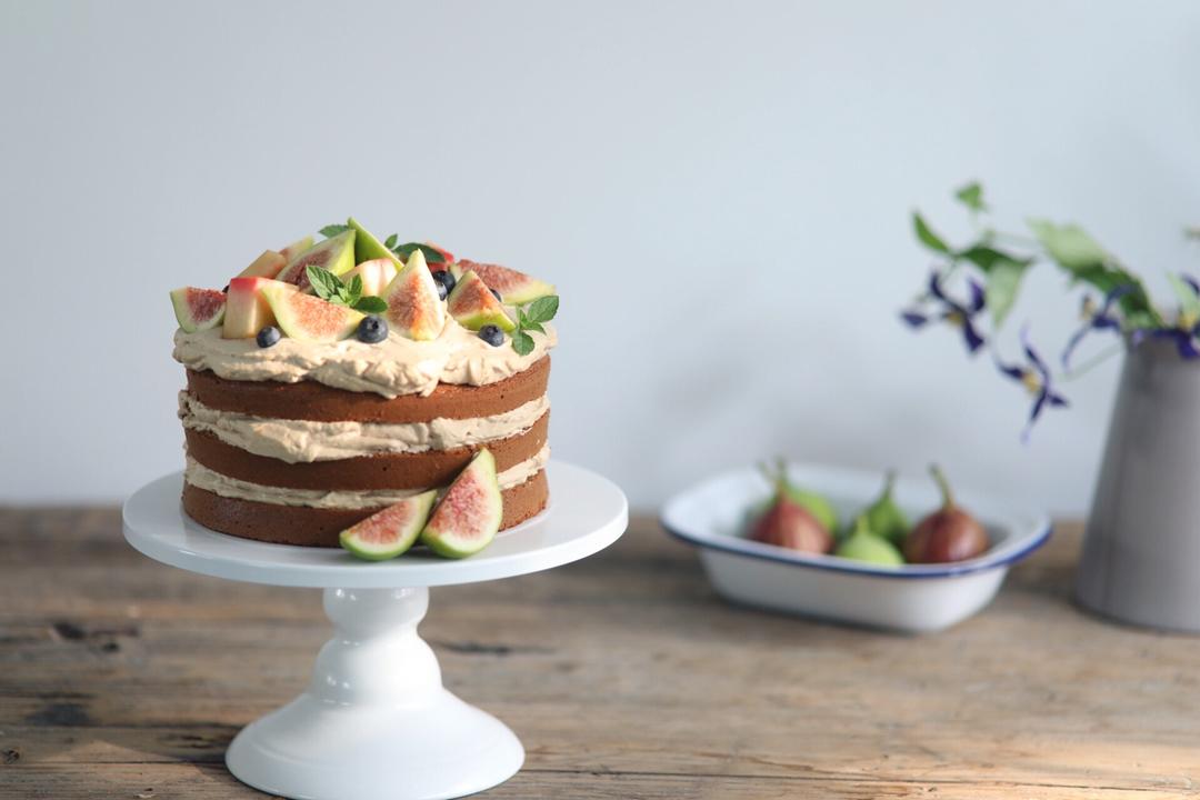 凉秋鲜奶油蛋糕