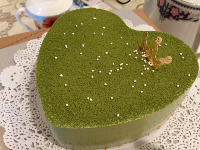 抹茶冻芝士蛋糕