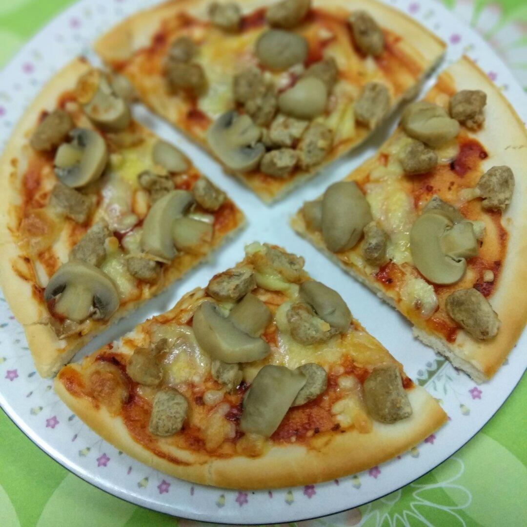 懒人培根披萨（简单到爆）