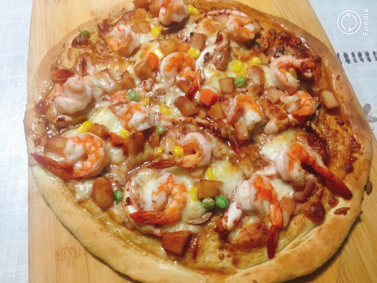 海鲜十寸披萨