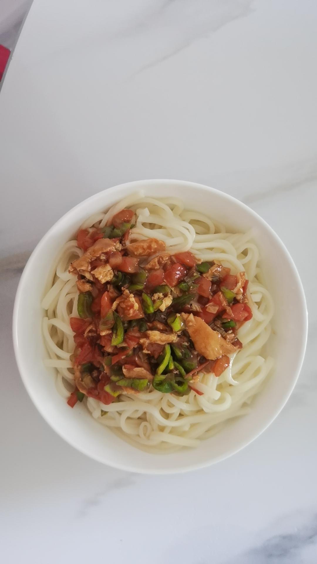 番茄鸡蛋打卤面