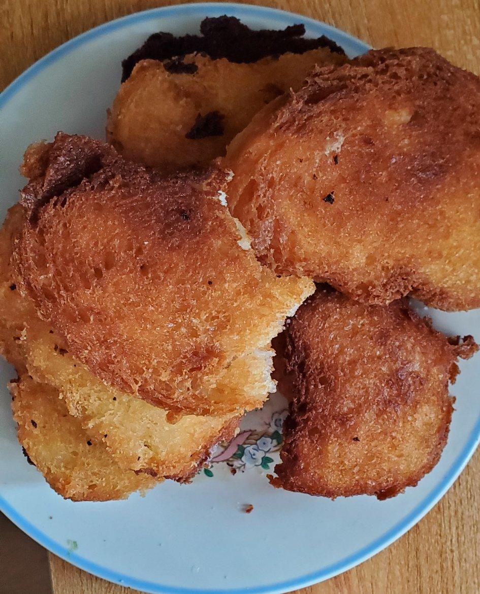 金黄酥脆利口的炸馒头片