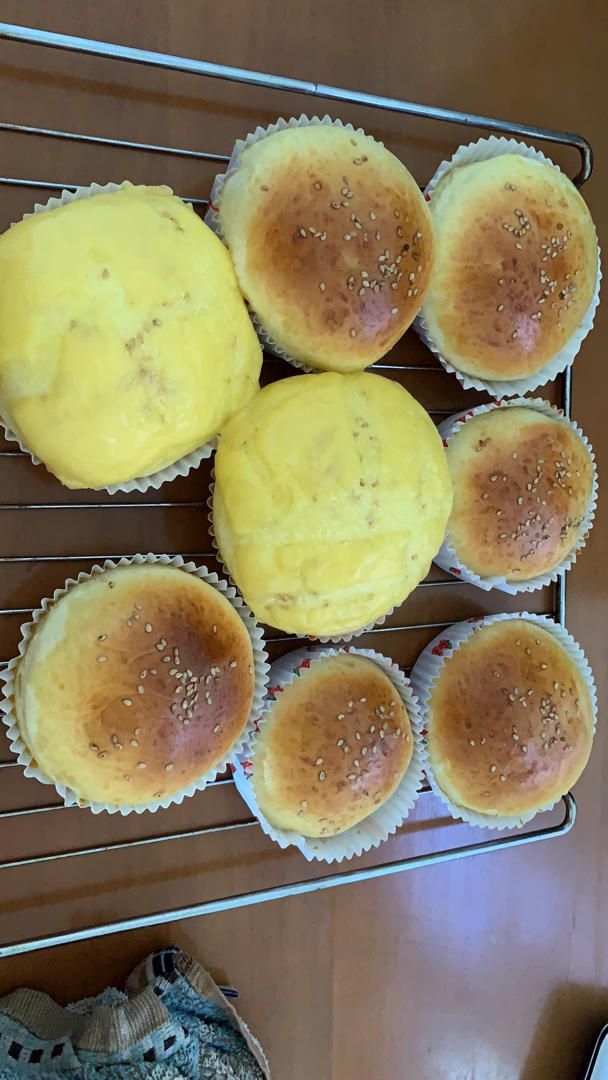 松软汉堡包胚