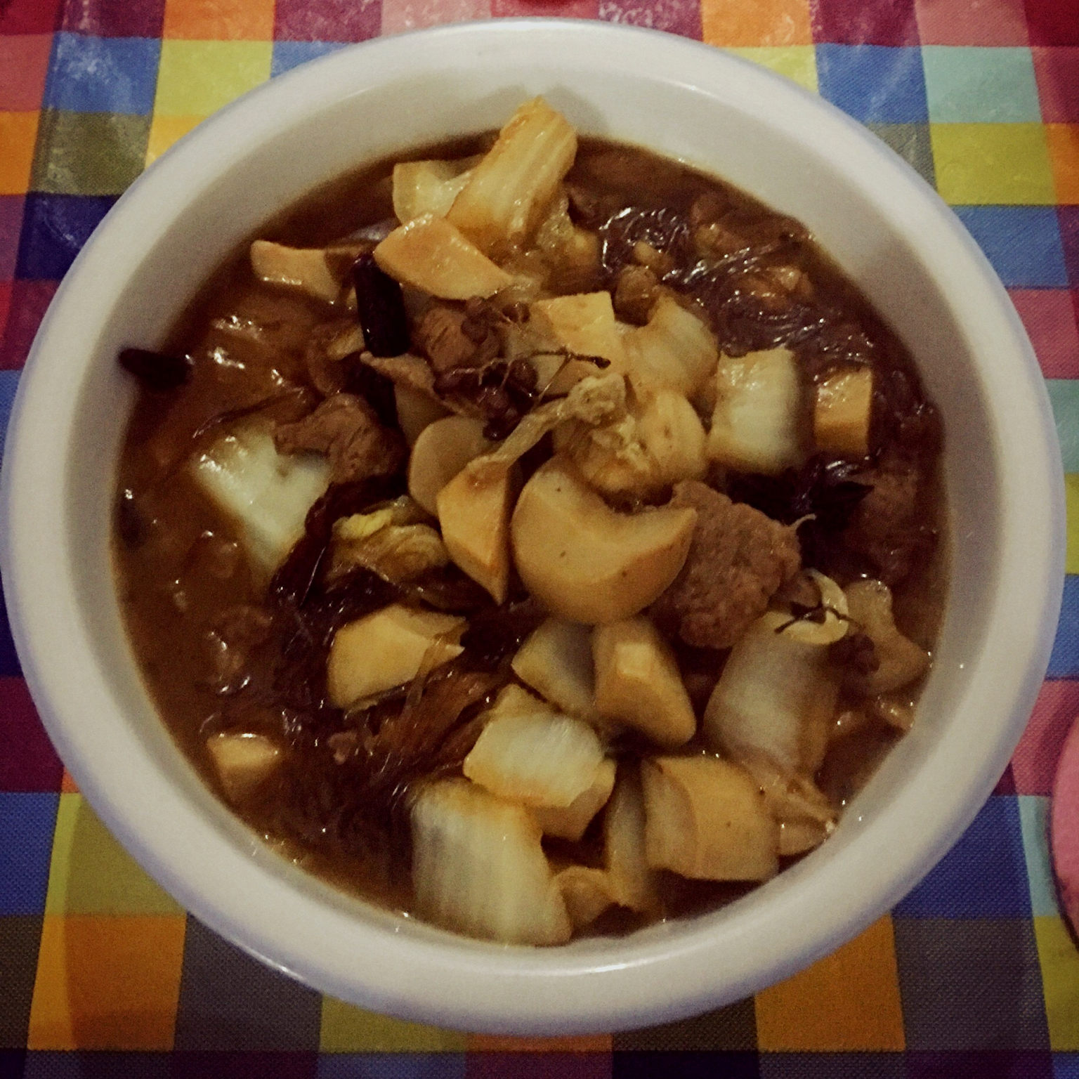 猪肉白菜炖粉条