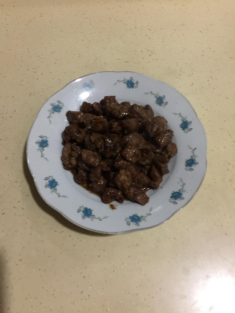 黑椒牛肉粒