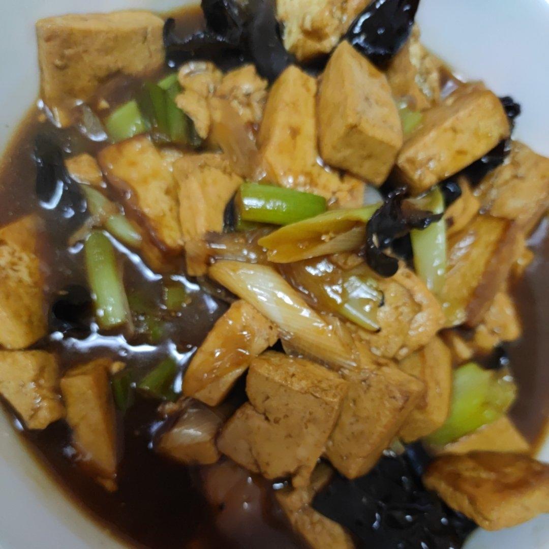大葱烧豆腐