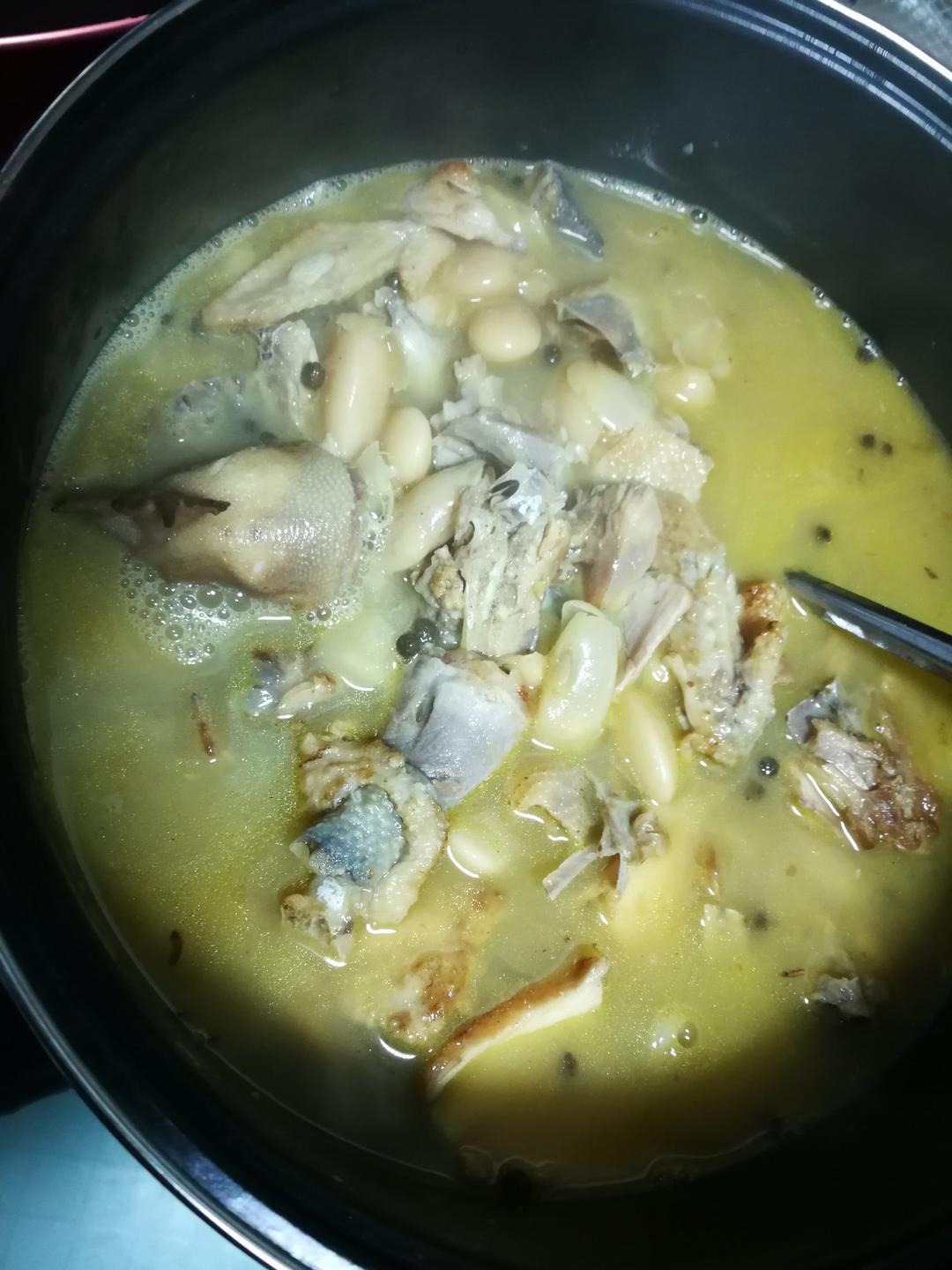 芸豆炖鸡
