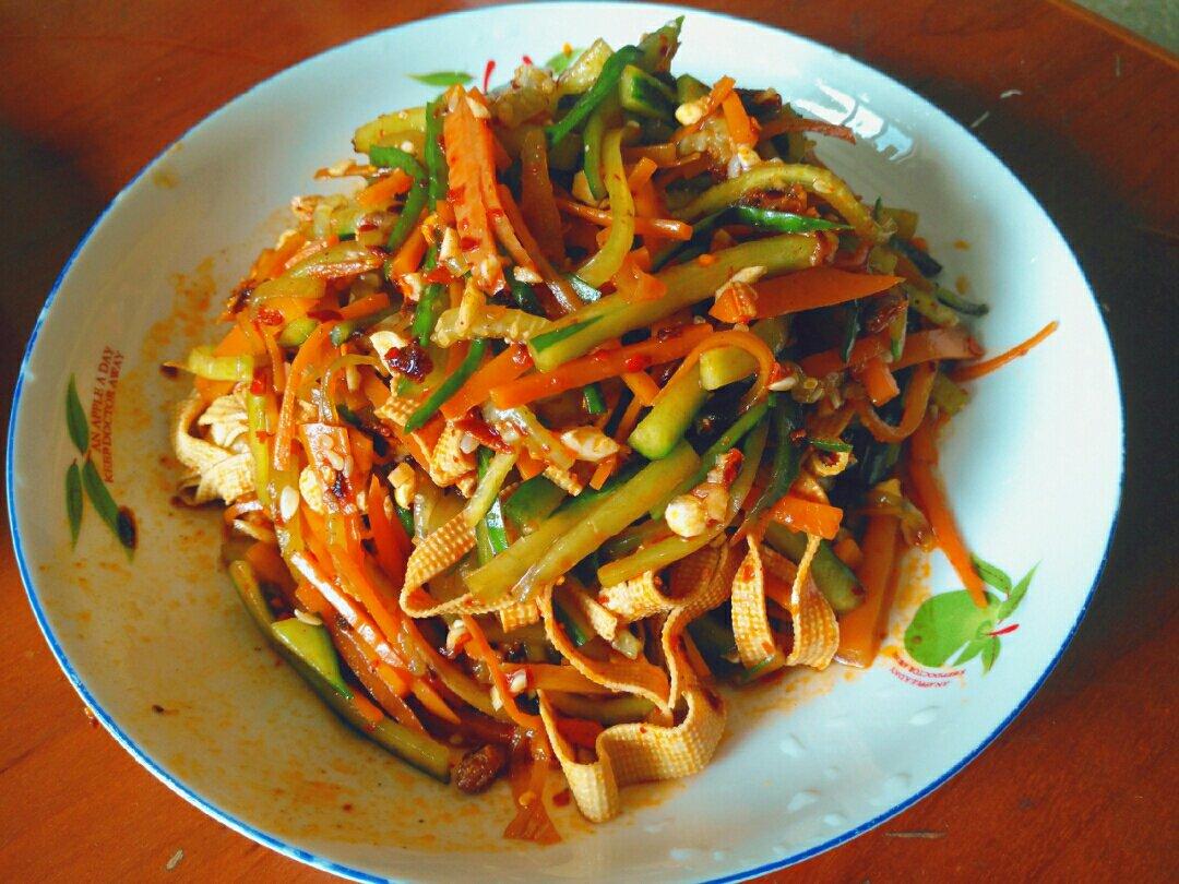 凉拌干豆腐丝