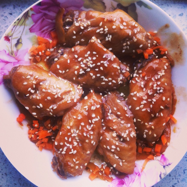 蜜汁鸡翅