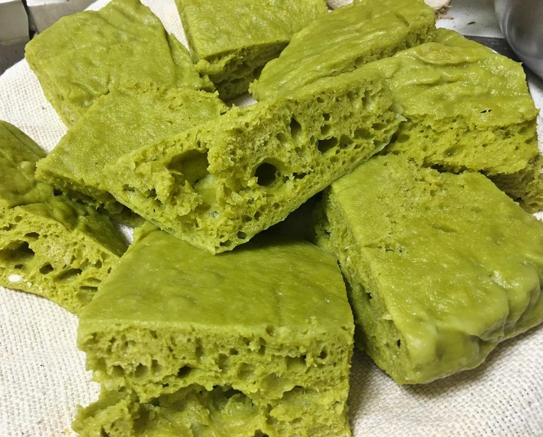 菠菜发糕