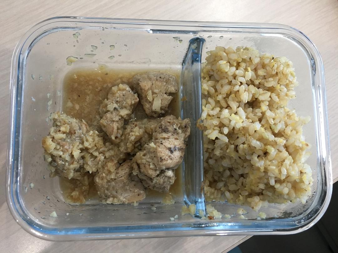 蒜蓉蒸鸡胸（鸡腿）
