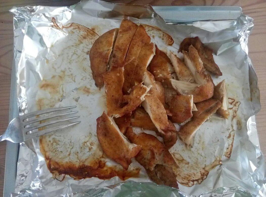 无油低脂烤鸡胸肉（减肥版）