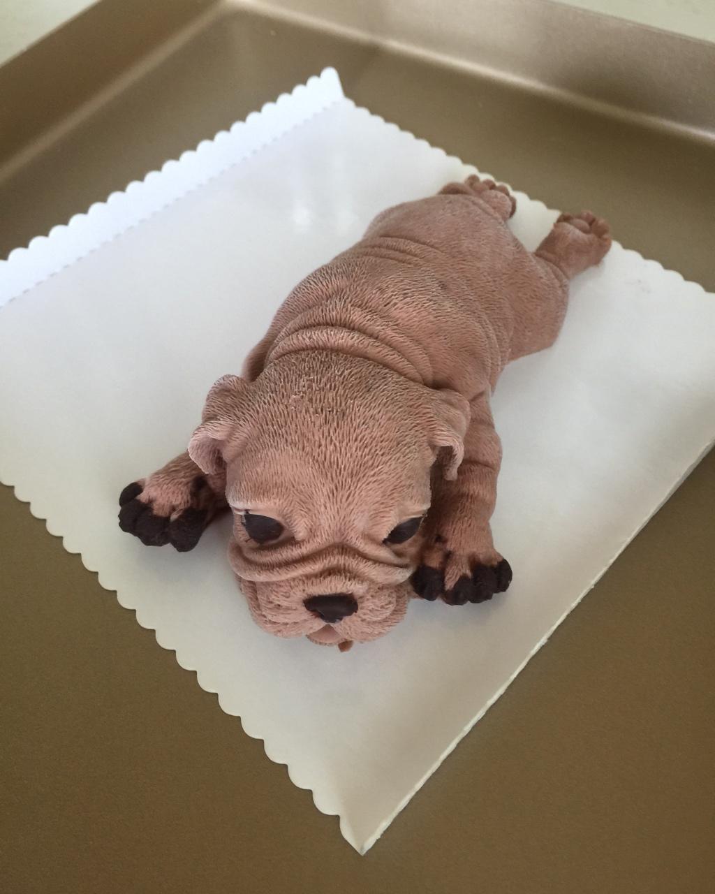 网红沙皮狗慕斯蛋糕