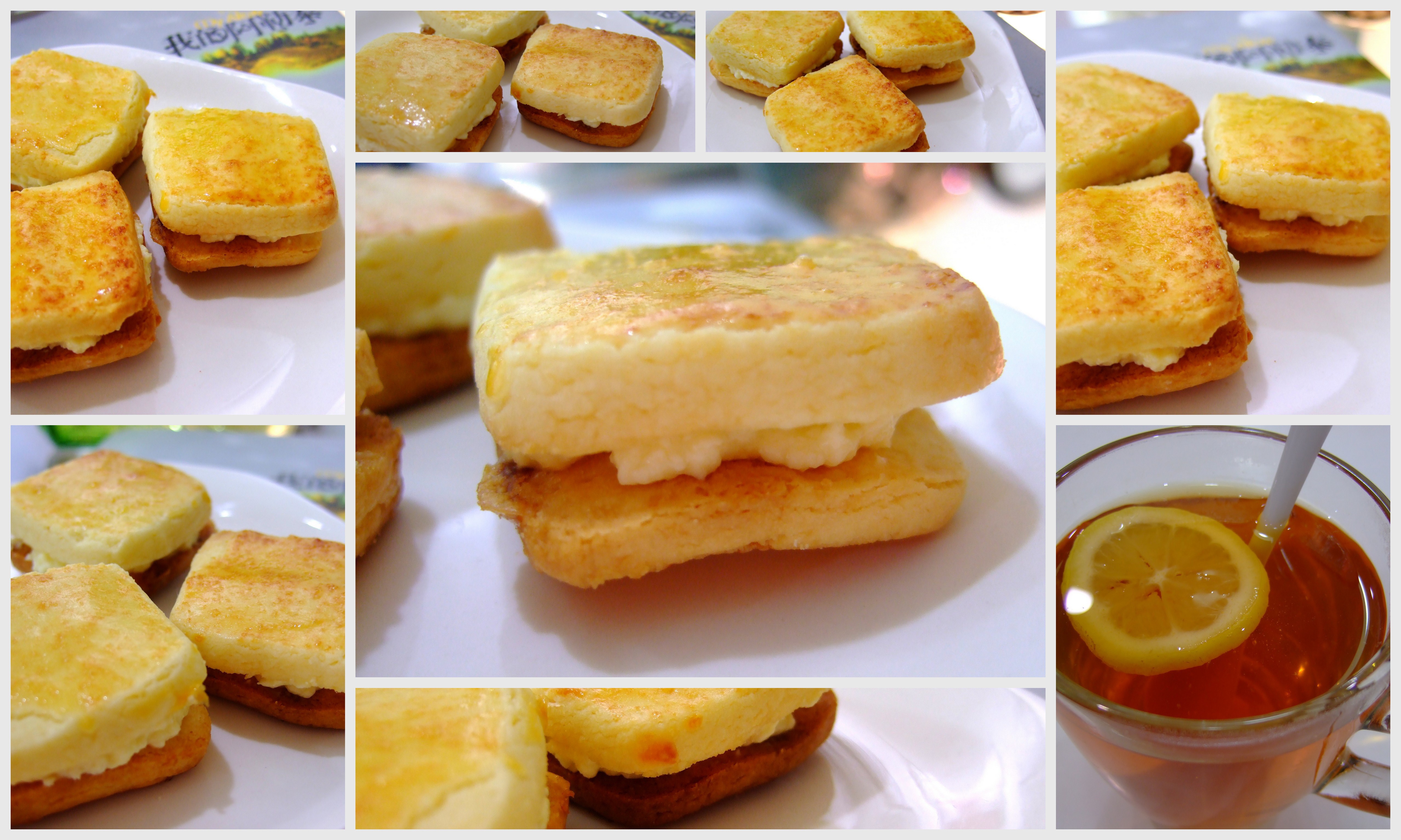 乳酪奶油夹心酥饼