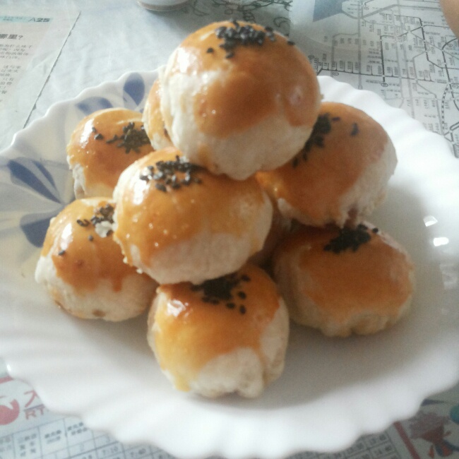 素油版酥皮鲜肉月饼，更健康