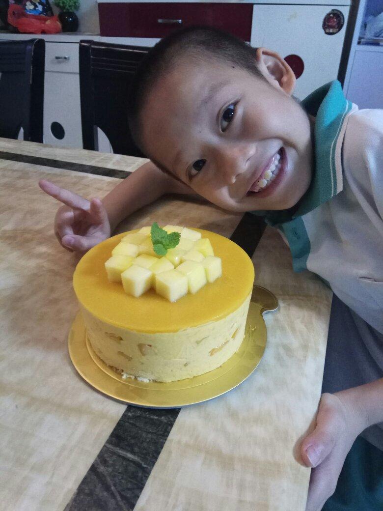 【视频】芒果慕斯（6寸） | 含镜面果胶配方