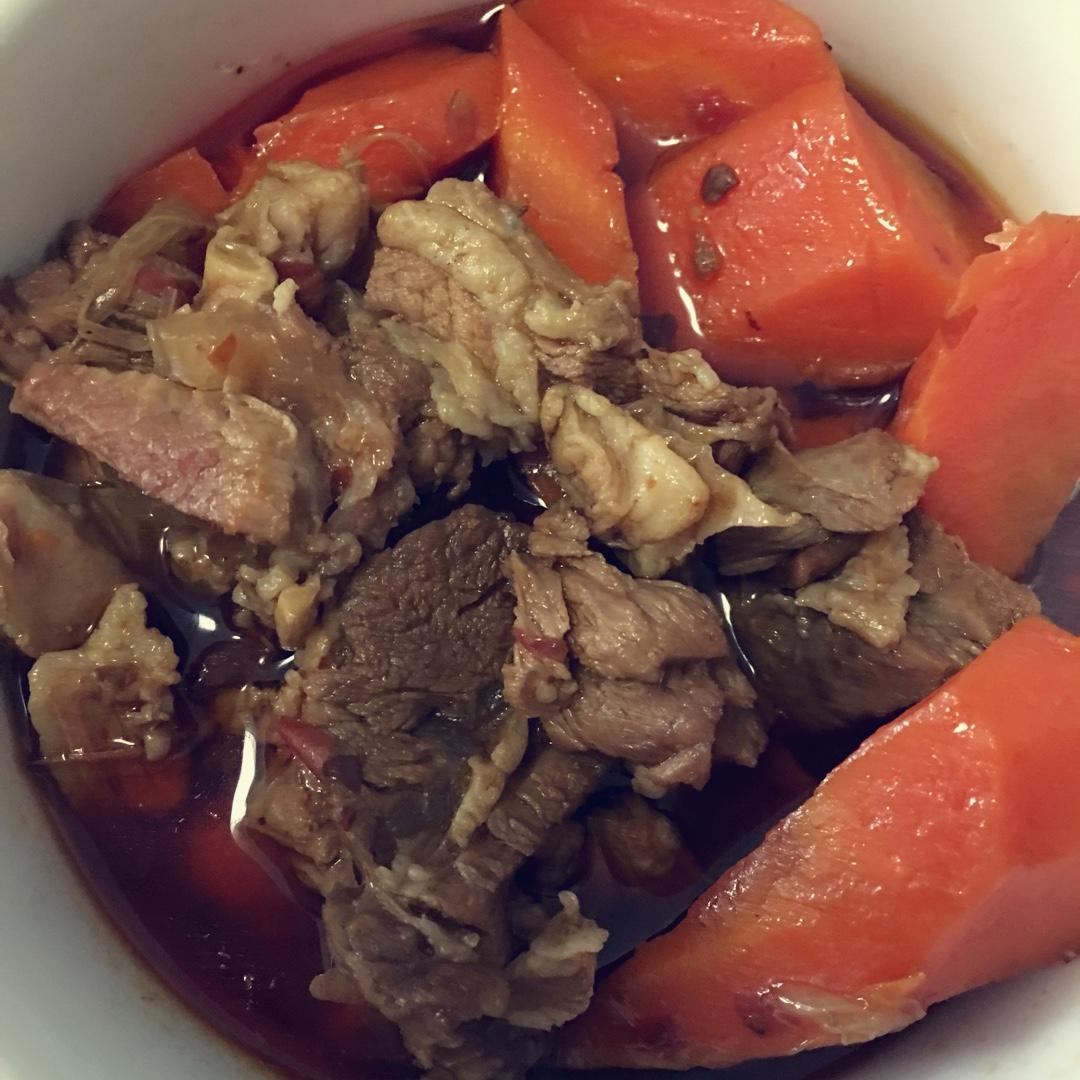 红焖羊肉