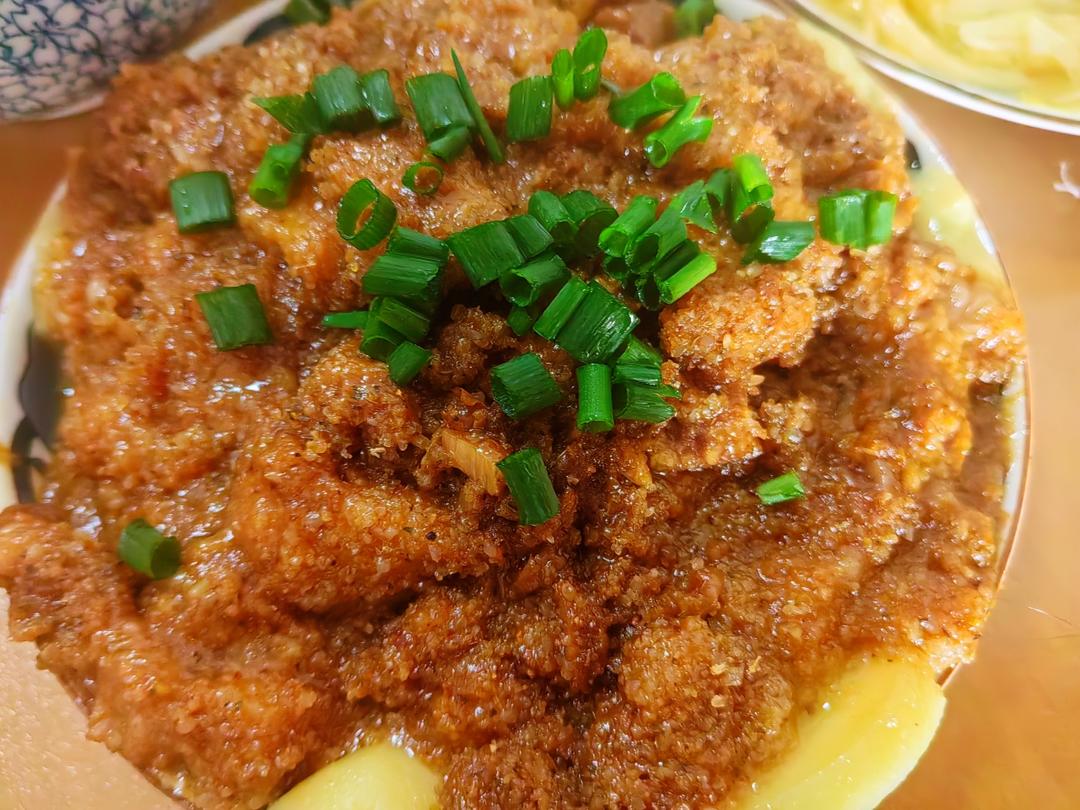 绝绝子！甩饭店几条街的粉蒸肉（粉蒸排骨）