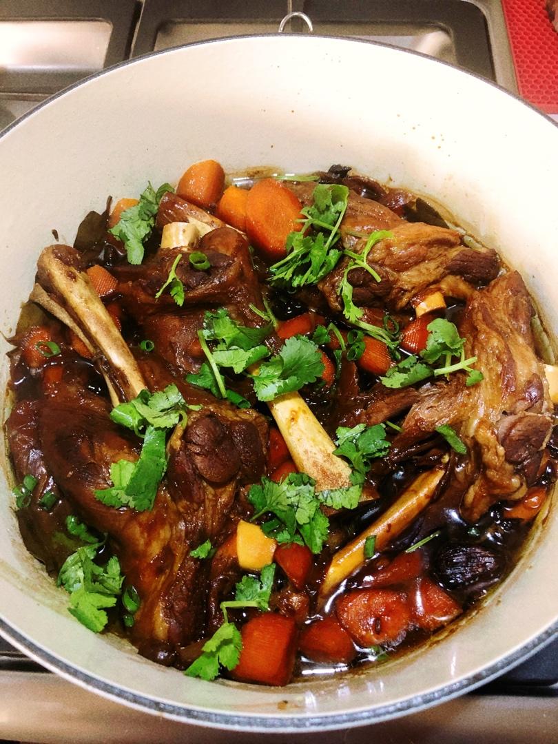 红焖羊腿肉