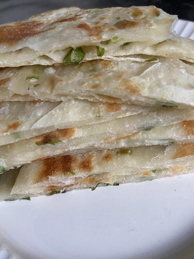 层次分明薄如蝉翼的家常基础烙饼
