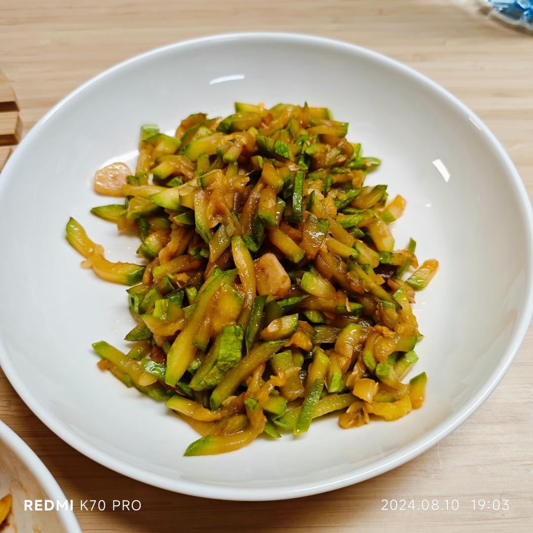 清炒西葫芦，五分钟快手菜