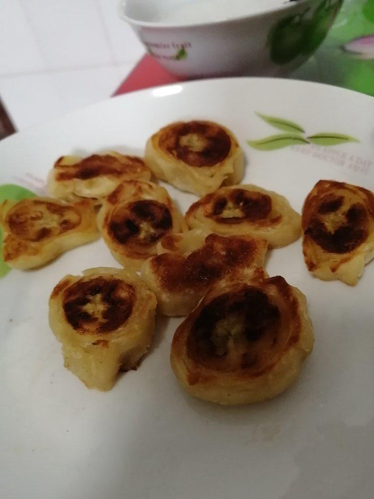 不需要揉面香蕉酥，手抓饼的神仙吃法