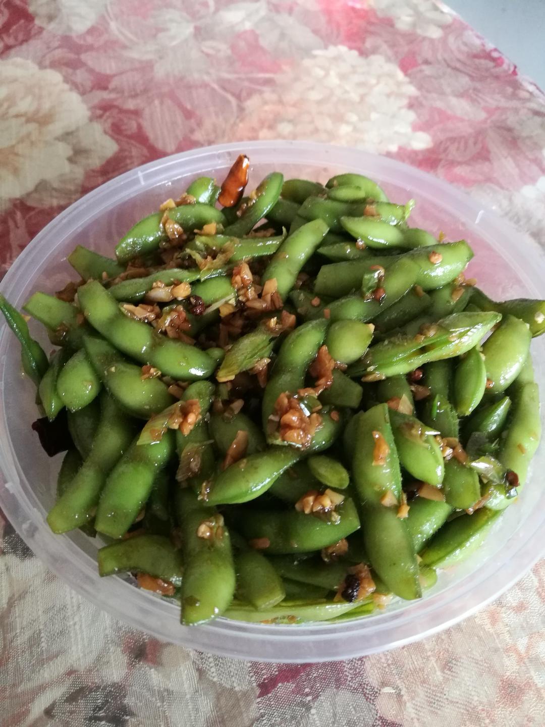 夏日爽口凉拌毛豆