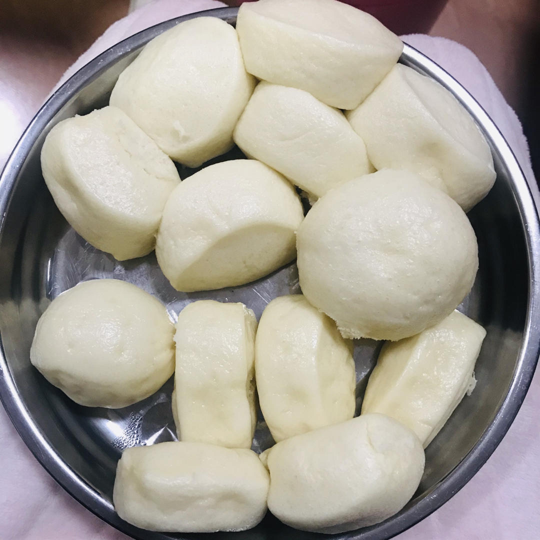 一发奶香小馒头，口感特别好！