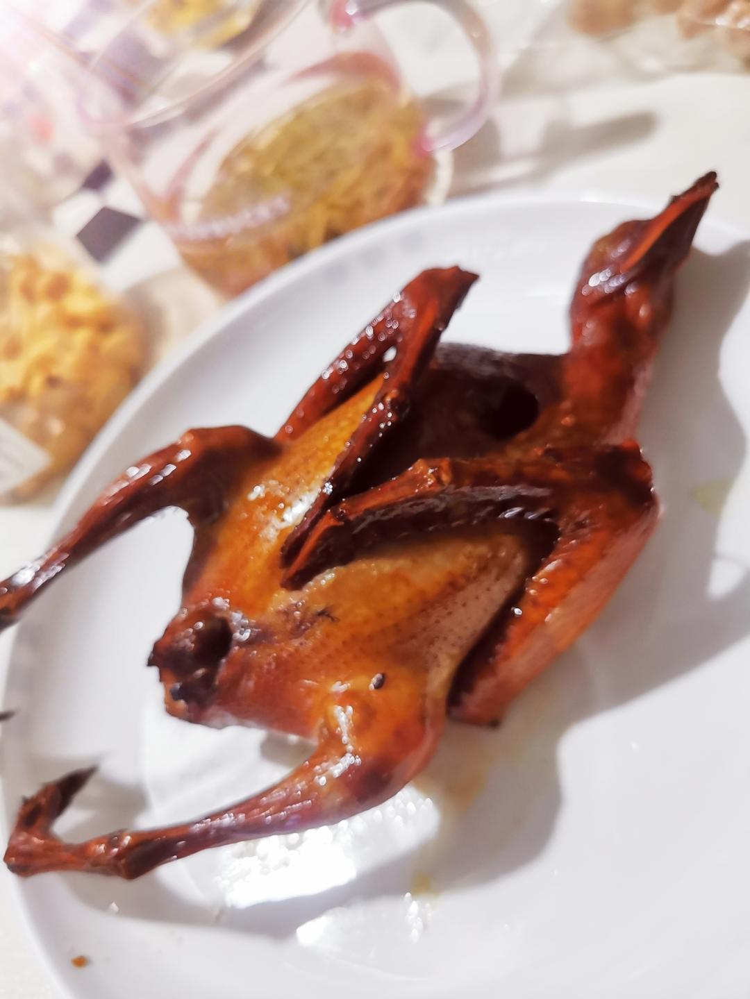 脆皮乳鸽（空气炸锅）