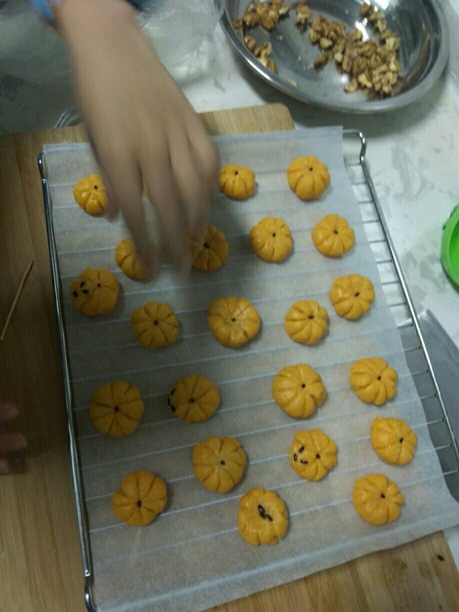 万圣节迷你南瓜饼干